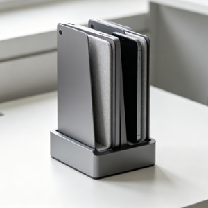 DualNest Aluminum Vertical Dock Stand